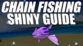 Chain Fishing Shiny Guide Omega Ruby & Alpha Sapphire - Shiny Pokemon Catch ORAS!