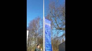 Easylift Hijsbare banierenmast Easylift Hijsbare banierenmast
