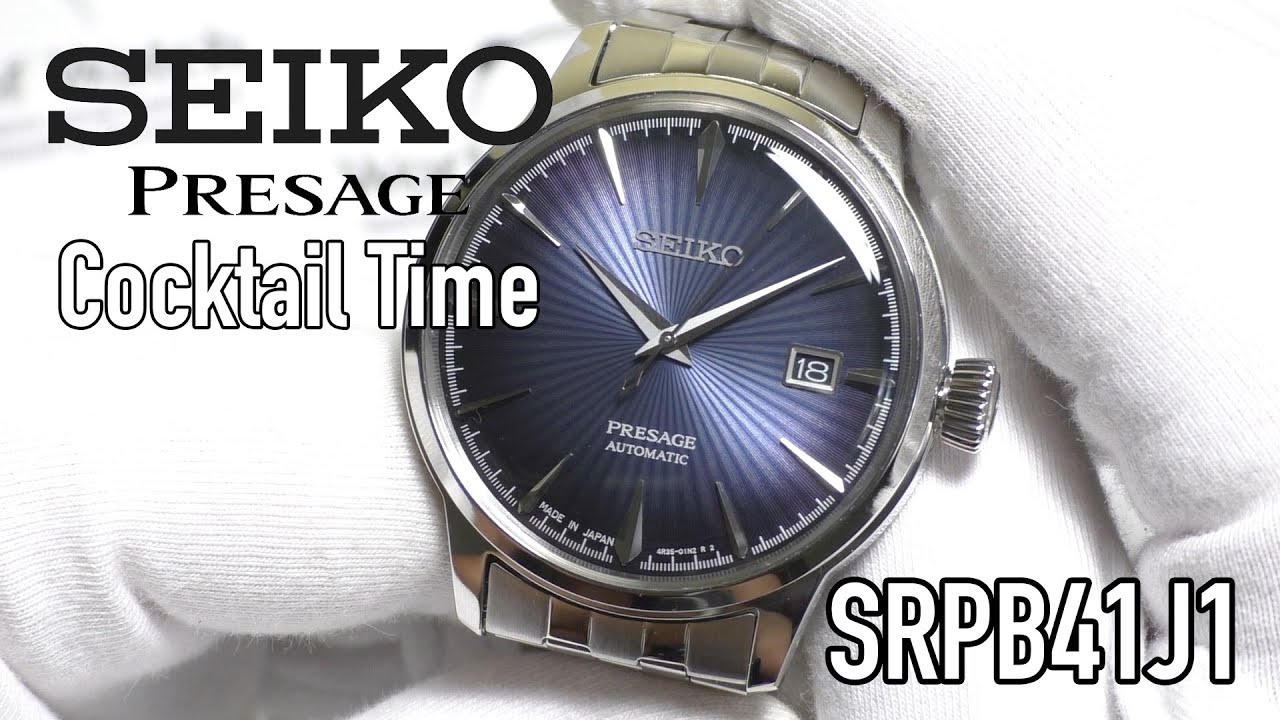 SEIKO SPB069J1 Presage - YouTube