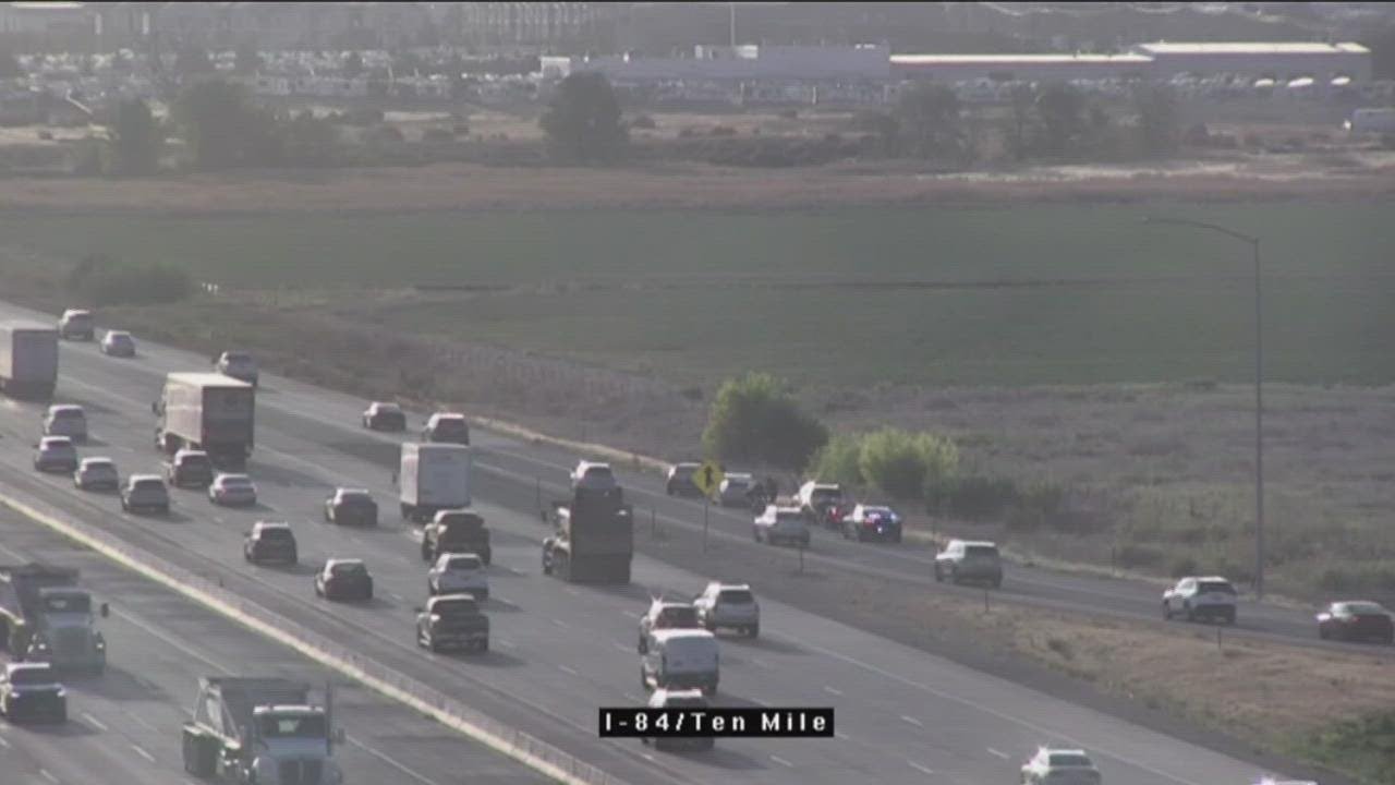 Man arrested after Friday morning chase from Nampa to Meridian - YouTube
