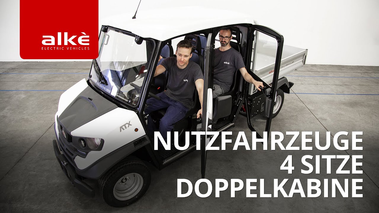 Nutzfahrzeuge 4 Sitze Doppelkabine | Null Emissionen