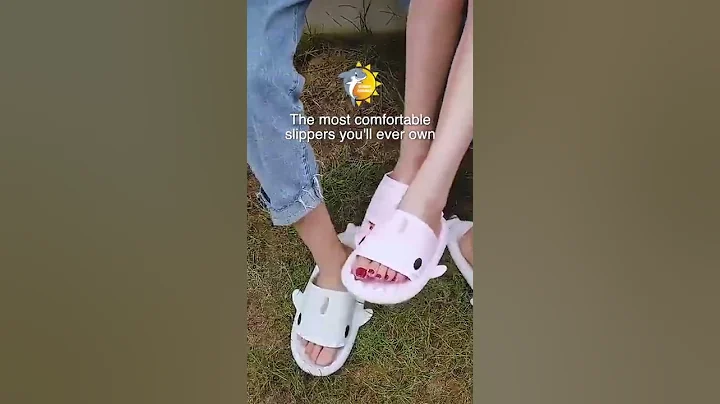 Sunny Sharks Slippers