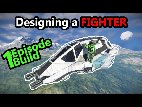 Sparrow Fighter: Space Engineers 1 Episode Build