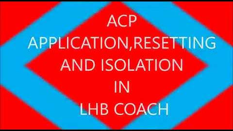 ACP Resetting