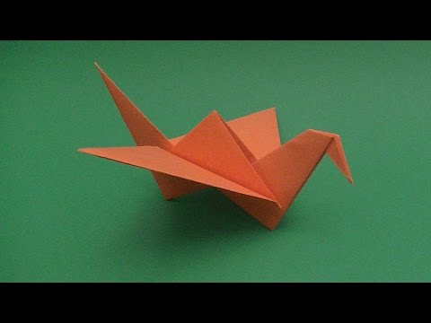 Como Hacer Un Pajaro Origami Muy Facil