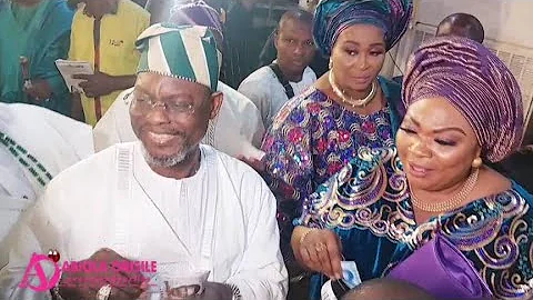 SIFAX BOSS....BILLIONAIRE TAIWO AFOLABI STAND OUT @ LATE MRS SOGUNRO 1 YEAR REMEMBRANCE.