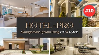 HotelPro Part 10: Managing Room Gallery Photos | HTML, PHP, Bootstrap CSS, jQuery, MySQL