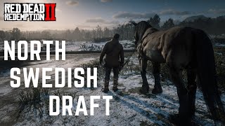 New Horse │ North Swedish Draft Horse - Red Dead Redemption 2 - Modded PC @NubIsOn