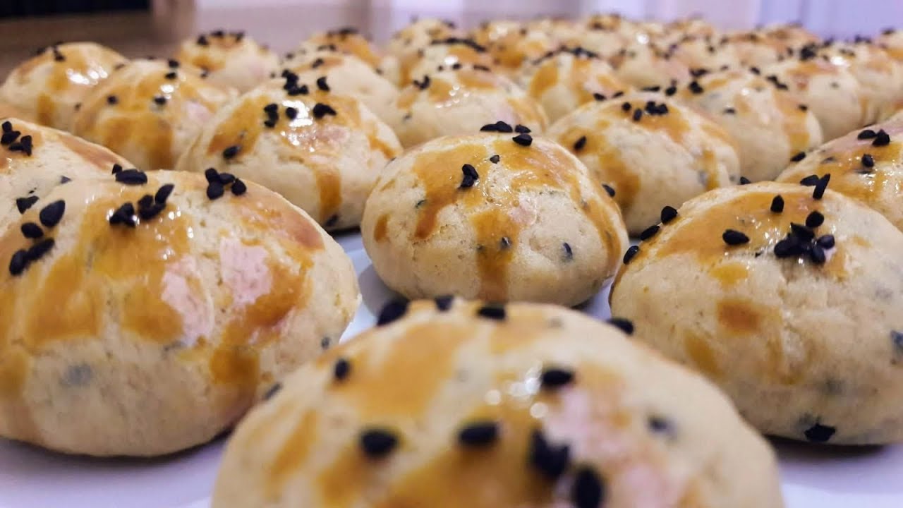 Çörek Otlu Kurabiye Tarifi (Pastane Usulü ) Çörek otlu Tuzlu Kurabiye