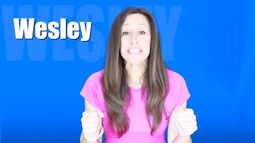 Learn to Spell WESLEY Toddler Song | Learn to Talk with Patty Shukla