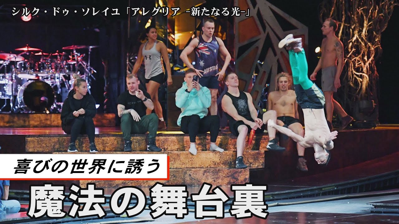 開演前滑り込み！　アレグリア　6/10土曜日！！ 喜びの世界に誘う 魔法の舞台裏 シルク・ドゥ・ソレイユ「アレグリア