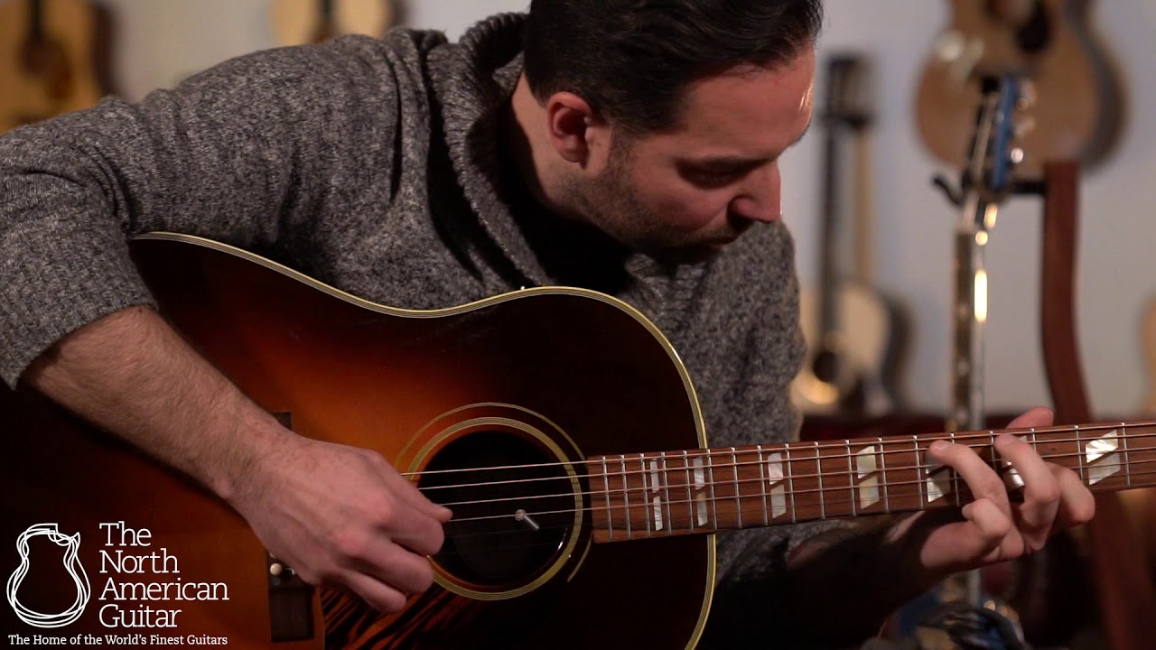 Fairbanks SJ Kalamazoo Gal acoustic guitar demo