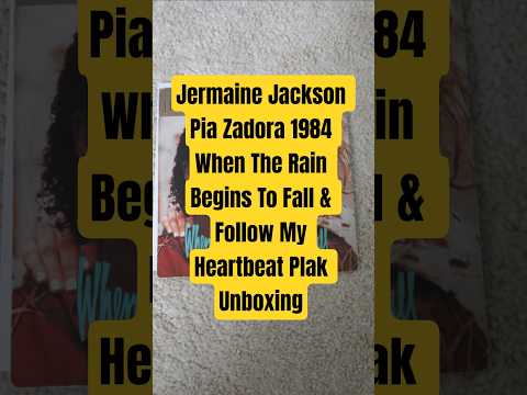 Jermaine Jackson & Pia Zadora – When The Rain Begins To Fall