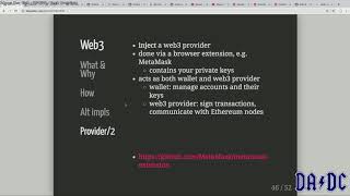 Web3 - S01E02P06 - Technical Overview - DApps Dev Club