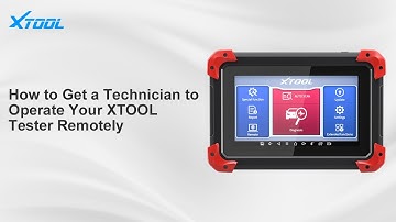 XTOOL Products Function Demo-How to Get a Technician to Operate Your XTOOL Tester Remotely