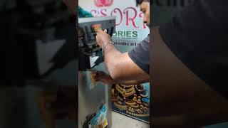 SOFTY ICE CREAM MACHINE FOR DEMO NEAR BY PERAMBUR RAILWAY STATION #softyicecreammachine #food #viral