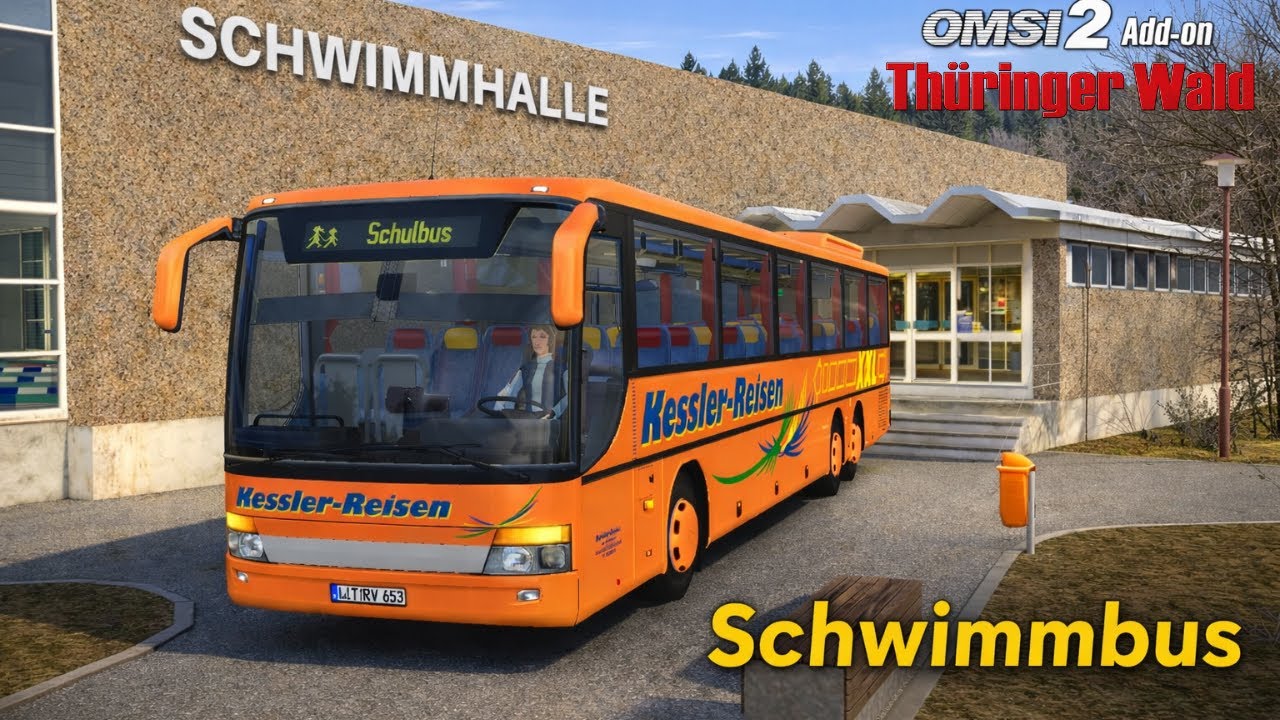 OMSI2: Schulbus im Thüringer Wald 🚍🏫 |  Setra S 317 UL GT Facelift