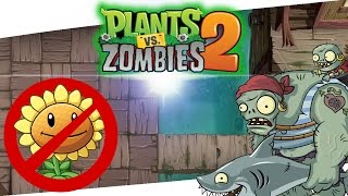 No Sunflower Challenge Dead Mans Booty Level 125 - Plants Vs Zombies 2 Its About Time