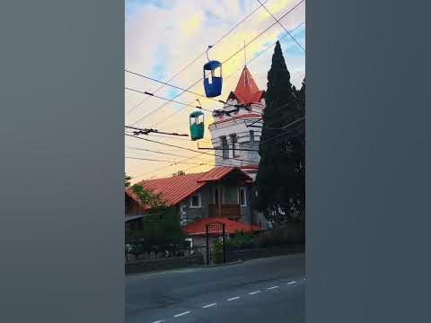 Старая канатная дорога #ялта - YouTube