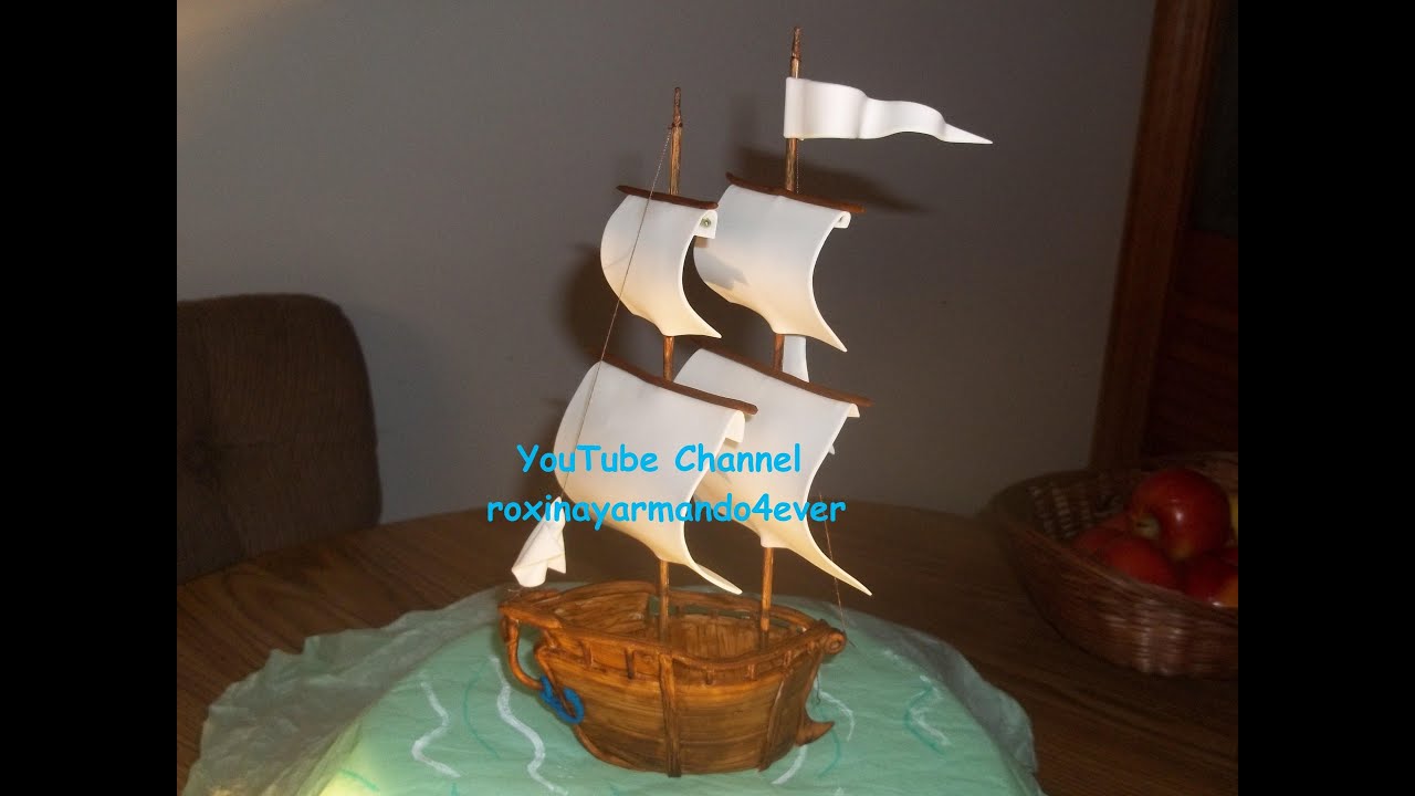 How To Make Pirate Ship Cake Video How To Make Pirate Ship Cake Video