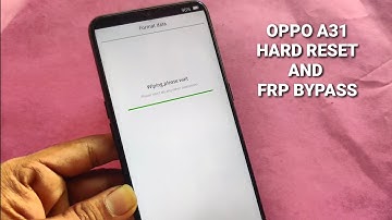 OPPO A31 2020 Hard Reset and FRP Bypass