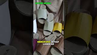 Sandal Selop Kulit Wanita Wedges Heels Terbaru #sandalkulitwanita#wedges#Diskon50Persen#GratisOngkir