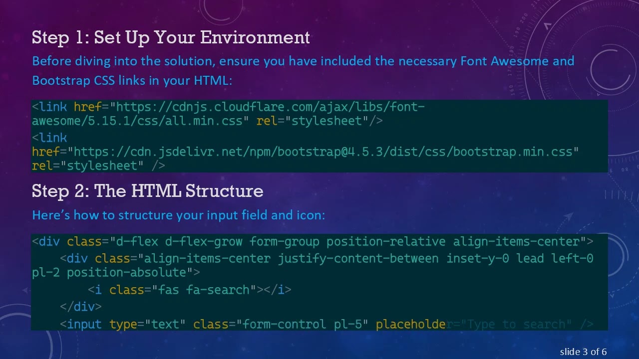 How to Vertically Center Font Awesome Icons in Bootstrap Input Boxes