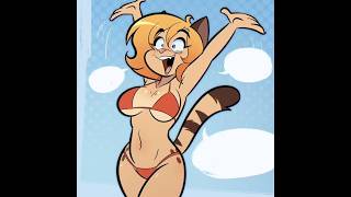 When summer rolls around | Psicoyote comic dub (Ft.@qpva and @RinKegato77) #shorts