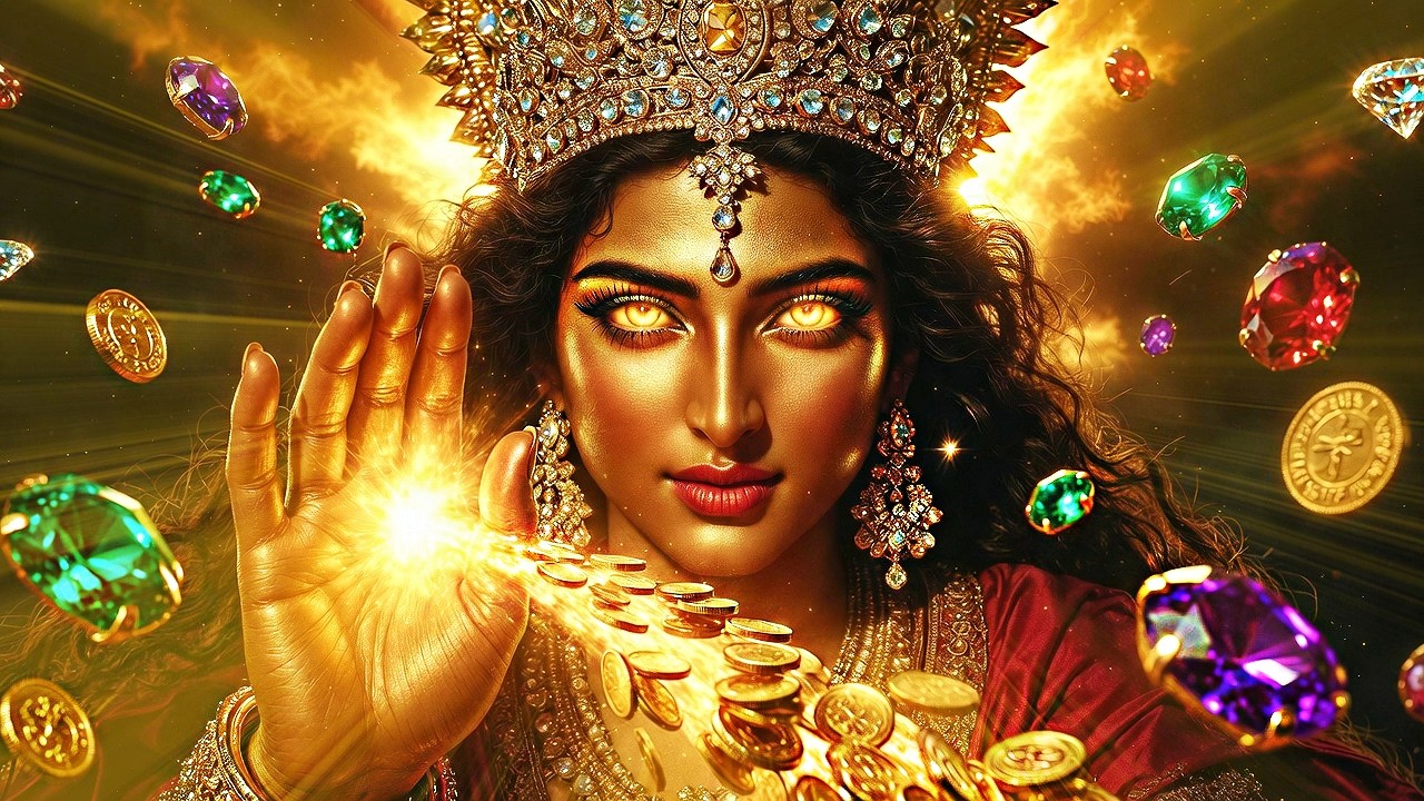 ЕСЛИ ДЕНЬГИ ЗАБЛОКИРОВАНЫ, ПРИЗОВИТЕ МАХАЛАКШМИ (7 Д) ИЗОБИЛИЕ, КРАСОТА И ПОСТОЯННЫЙ ДЕНЕЖНЫЙ ПОТОК