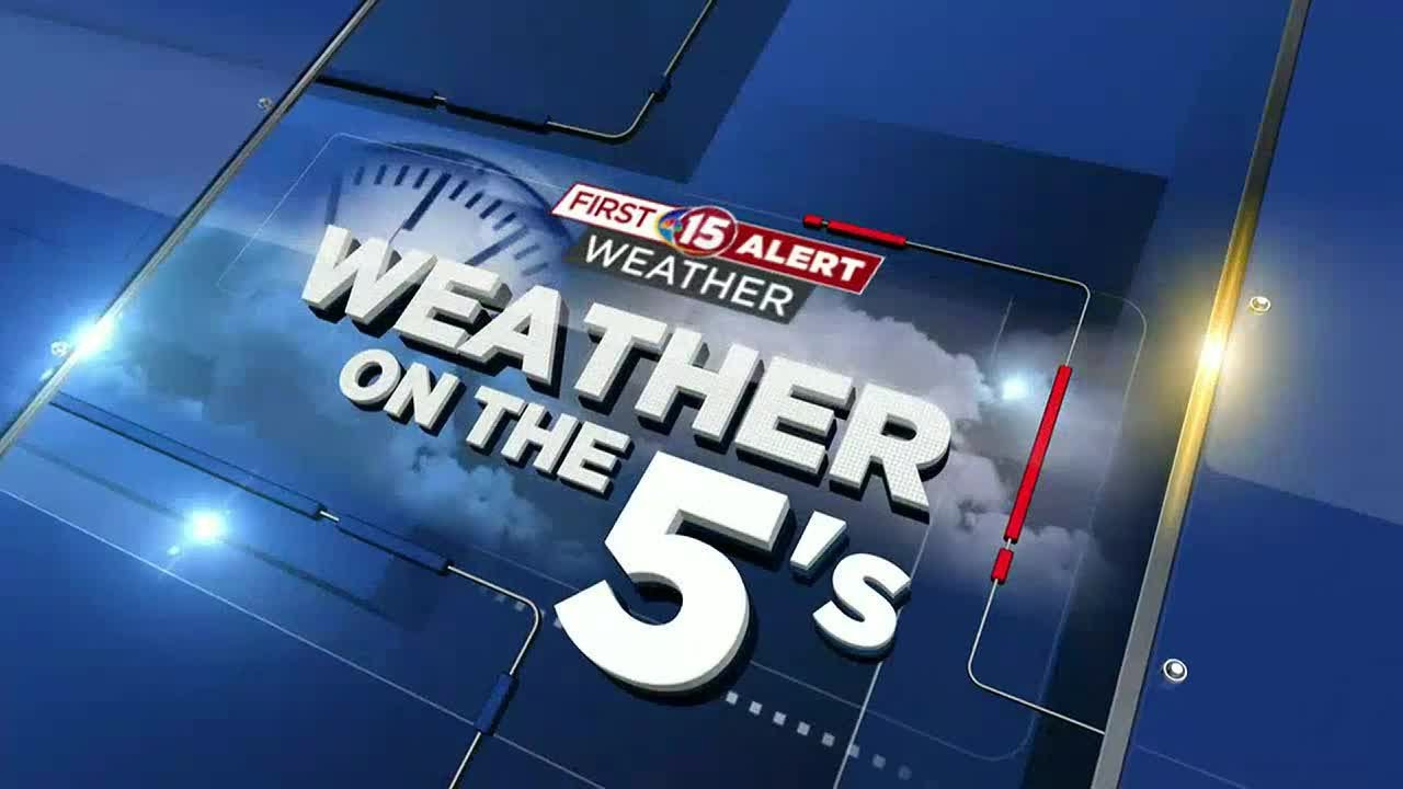 NBC15 News at 5:30 a.m. forecast - 1/10