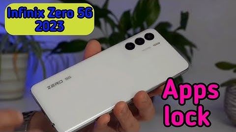 Apps Lock Enable In Infinix Zero 5G 2023, App lock In Infinix Zero 5G 2023, How To Set App Lock In