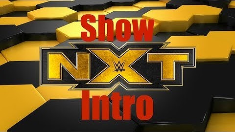 WWE 2K20 Universe Mode | NXT Show Intro
