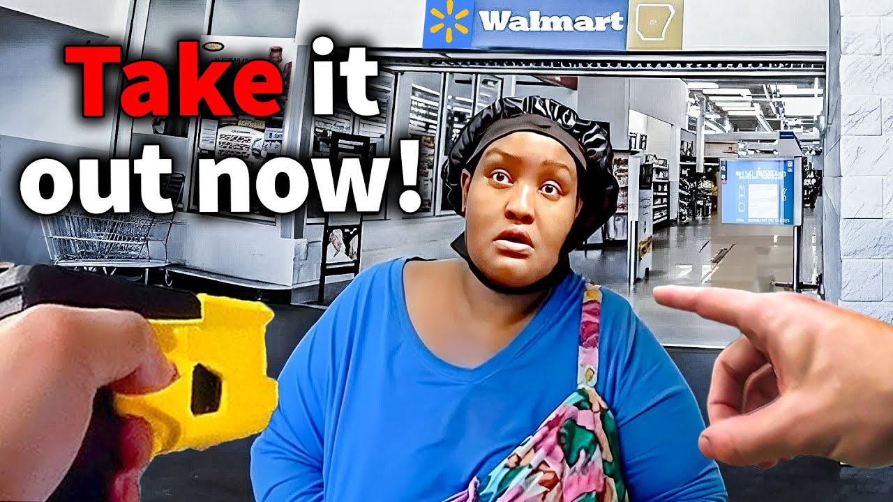Walmart Shoplifters Think They're Safe… Until They're Caught in the Act| Walmart Shoplifter Arrest
