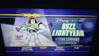 Buzz Lightyear At Star Command The Adventure Begins 2000 Dvd Menu Walk-Through
