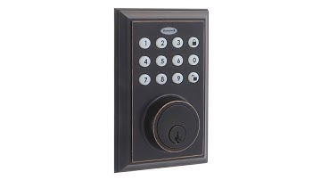 Honeywell Bluetooth Enabled Digital Deadbolt Door Lock with Keypad - Oil Rubbed Bronze (8812409S)