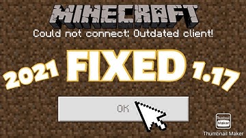 How to Fix The "Outdated Client" Error on Minecraft! (2021 WORKING) [MCPE, Java]