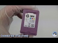 Inside HP 304 Tri-Colour Ink Cartridge (N9K05AE)