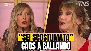 Barbara Durso Has A Fierce Clash With Lucarelli On Ballando Youre An Imbrudened Woman