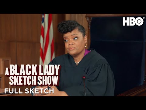 A Black Lady Sketch Show: Courtroom Kiki (Full Sketch) | HBO
