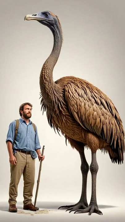 El ave gigante que vivió con los humanos|el moa de Nueva Zelanda