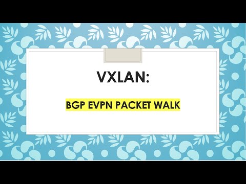 VXLAN BGP EVPN: Packet Walk (Episode 3)