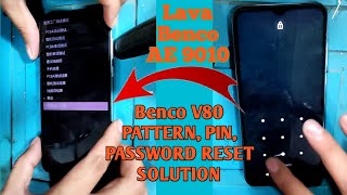 Benco AE 9010 Factory Reset solution ll Lava Benco V80 Pattern Pin Password Reset l Nepali