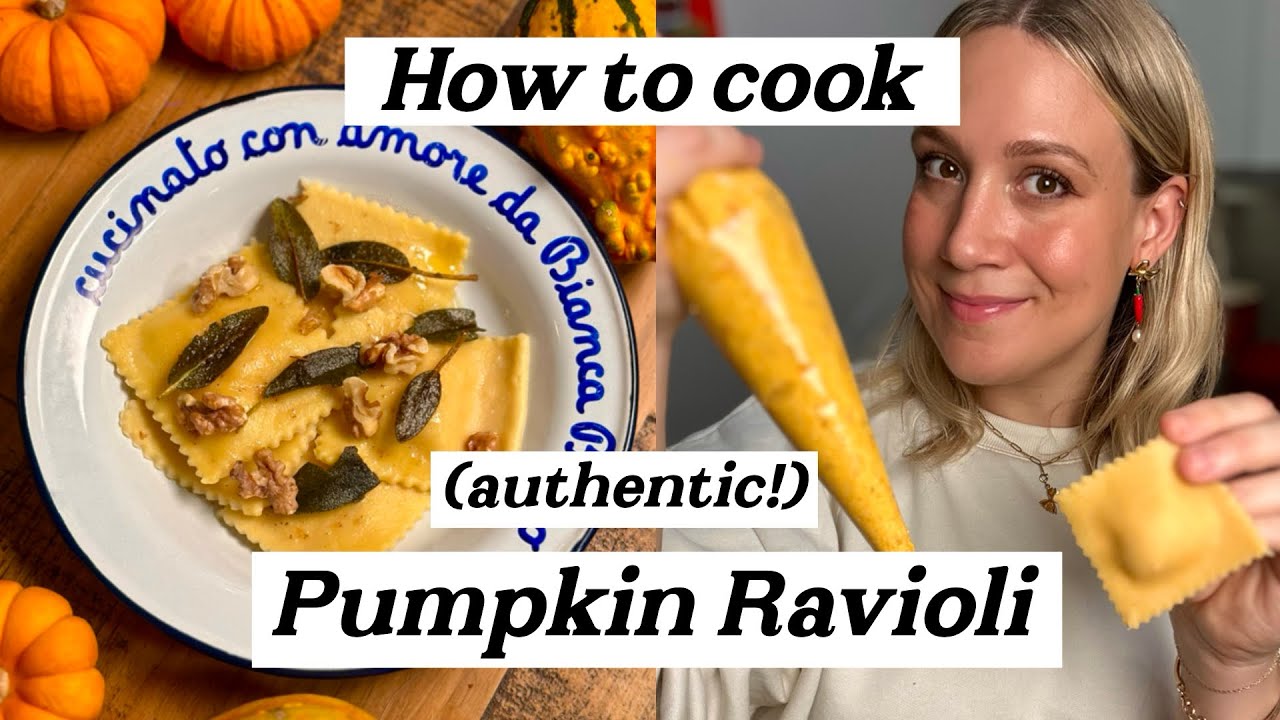 How To Make Authentic Pumpkin Ravioli With Sage Butter Sauce: Step-By-Step Guided Recipe