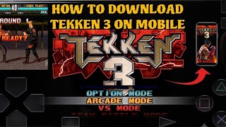 Tekken 3 Android Download & Gameplay | 100% Working (Step-by-Step) screenshot 1