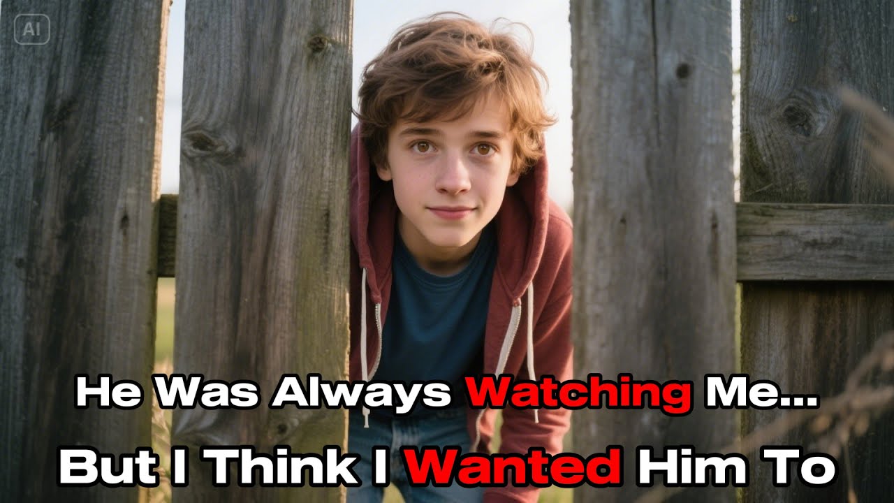 My 18-Year-Old Neighbor Watched Me Through the Fence Hole Every Day — So I Finally Turned Around