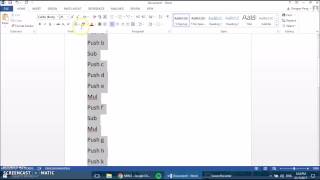 Instruction sets architecture