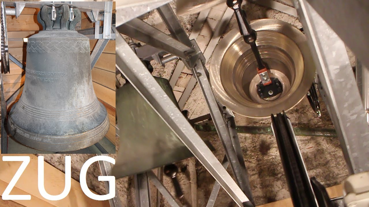 ZUG (CH - ZG): Ref. Stadtkirche: Vollgeläute