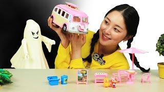 유라 장난감Toy두다다쿵 핑카 캠핑놀이 자동차 비행기 여행 소꿉놀이 동물 유령 Camping Car Plane Travel Animal Ghost