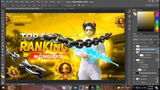 #EP-02 How to Edit Pubg Thumbnail - Adobe CC Tutorial For Beginners #premierleague  #trending screenshot 5