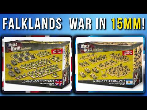 Falklands War in 15mm! | Team Yankee British & Argentine Starter Forces - Announcement.